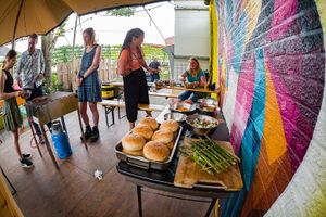 Vega(n) BBQ workshop @ Astrant-Garden at Astrant in Ede