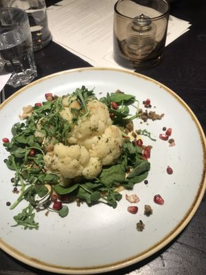 Cauliflower wedge  at The Plough Inn in Dartford