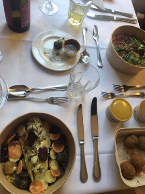 Gerecht met spitskool, mmmmmm super  at Waku Waku in Utrecht