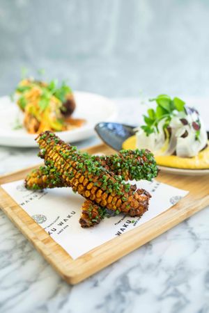 CORN RIBS at Waku Waku in Utrecht