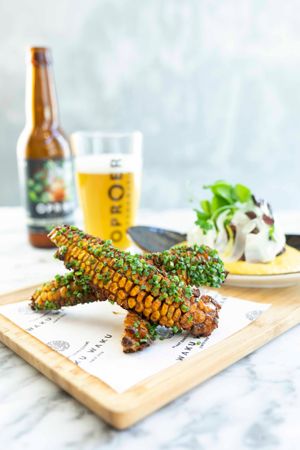 CORN RIBS at Waku Waku in Utrecht