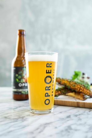 LOCAL BEER FROM OPROER at Waku Waku in Utrecht