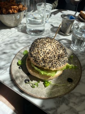 Best Vegan burger i’ve ever had at Waku Waku in Utrecht