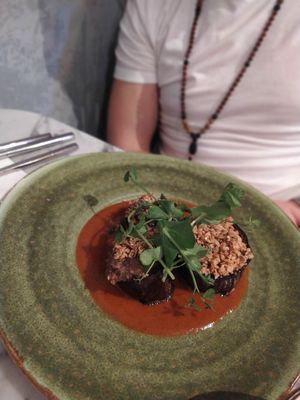 Aubergine massala at Waku Waku in Utrecht