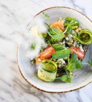 ROASTED ZUCCHINI at Waku Waku in Utrecht