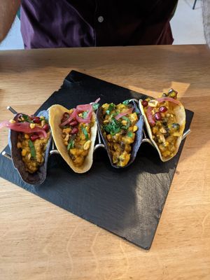 Smoked pepper taco (starter) at Waku Waku in Utrecht