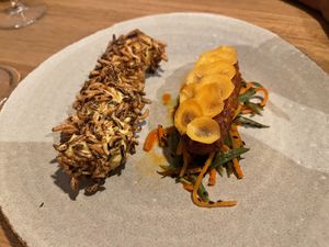 Carottes tempeh!  at Waku Waku in Utrecht