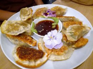 gyoza at Waku Waku in Utrecht
