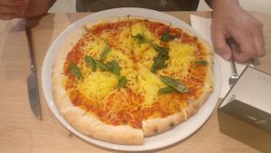 "Simply the best" pizza at Waku Waku in Utrecht