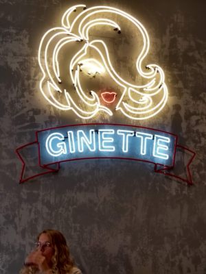 Part of the interior of SNCKBR at Waku Waku in Utrecht