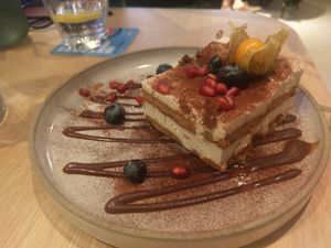 Tiramisu at Waku Waku in Utrecht