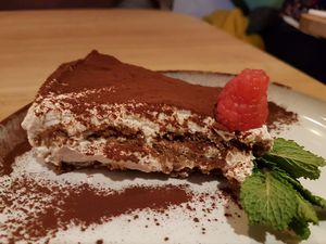 tiramisu at Waku Waku in Utrecht