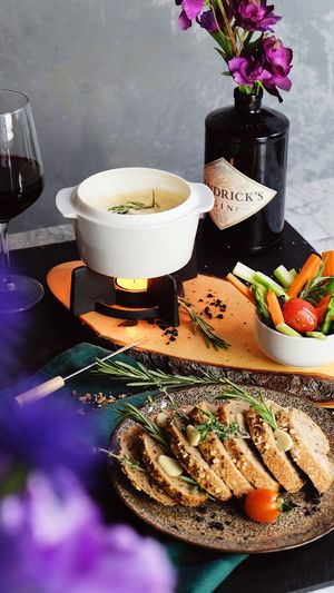 Cheese Fondue at Waku Waku in Utrecht