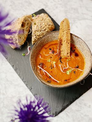 Soup at Waku Waku in Utrecht