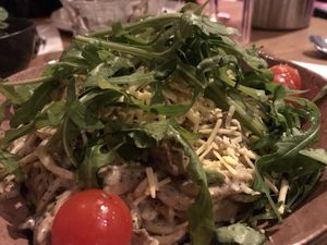 Truffle spaghetti  at Waku Waku in Utrecht