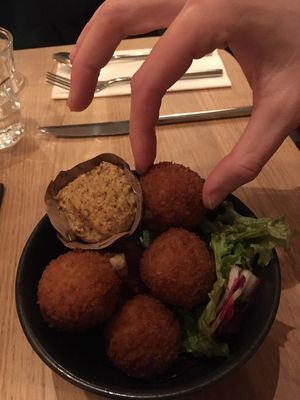 Bitterballen at Waku Waku in Utrecht