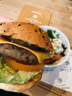 Weedburger  at Waku Waku in Utrecht