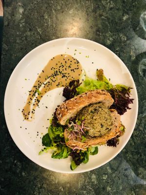 "Taste of the Sea sandwich"

Pretty tasty. ;-) at Waku Waku in Utrecht