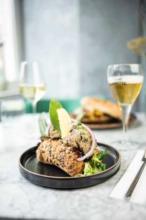 TASTE OF THE SEA SANDWICH at Waku Waku in Utrecht