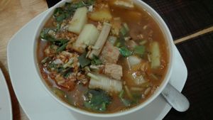 Sour Soup at Sabay Vegilicious in Phnom Penh