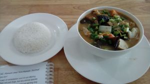 Soup Special at Sabay Vegilicious in Phnom Penh