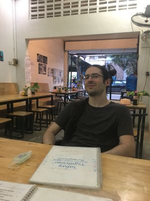 Nice indoor seating! at Sabay Vegilicious in Phnom Penh