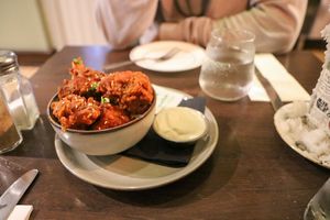 cauliflower wings at Darcy's in Belfast