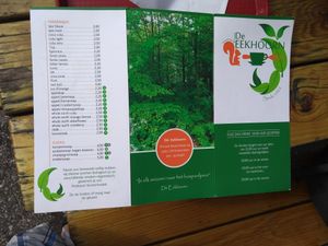 Menu, part 1 at De Eekhoorn in Rotterdam