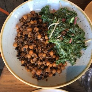 Rice n beans at Picaro in Saskatoon