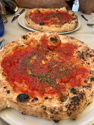 Best pizza 15 mins walk from central Sorrento  at Il Ruttino in Sorrento