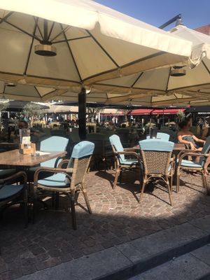 Outdoor Seating at Eddy's Sushi in Venlo