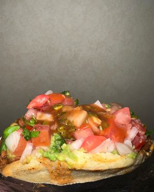 Inside my arepa   at Maiz Colombian Street Food in Portland