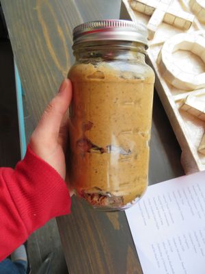 Autumn smoothie bowl (jar not provided) at Joos in Hollidaysburg