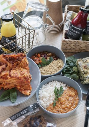 Hot meals served at lunch! at Rawdish in Luxembourg City