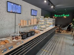 counter at Rawdish in Luxembourg City