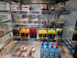 drinks and cakes etc at Rawdish in Luxembourg City