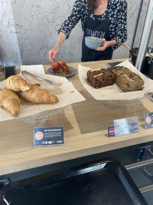 Vegan croissant🤩  at Rawdish in Luxembourg City