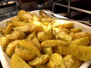 potatoes at Tibits - Seefeldstrasse in Zurich