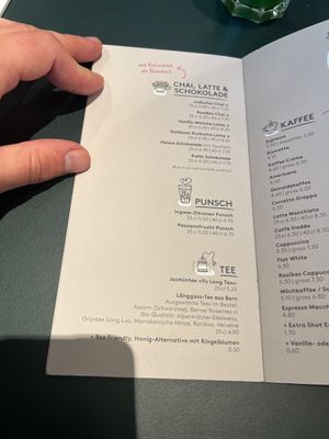 Menu 1  at Tibits - Seefeldstrasse in Zurich