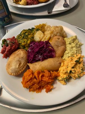 Vegan Buffet at Tibits - Seefeldstrasse in Zurich