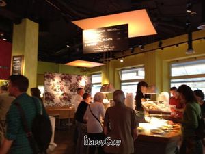 Tibits buffet line at Tibits - Seefeldstrasse in Zurich