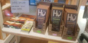 Vegan chocolate at One World Shop in Edinburgh