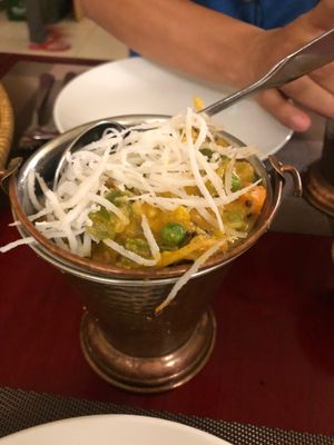 Veggie coconut curry. Pretty good at Aroma in Tam Coc