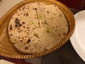 Potato onion bread at Aroma in Tam Coc