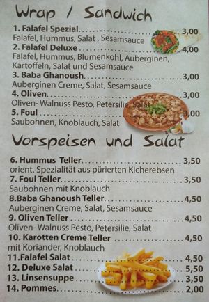 Speisekammer  at Falafel 1001 in Duisburg