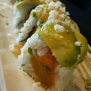 Vegan avacado delux at Tokyo Sushi in Reykjavik