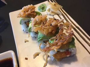 The other vegan roll - more creamy and crunchy. Good choice if you don't like it spicy. at Tokyo Sushi in Reykjavik
