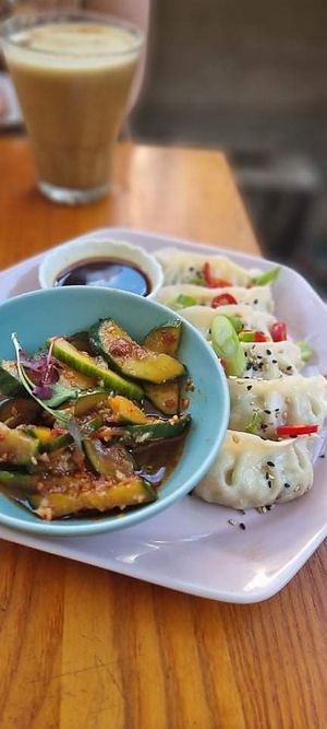 Gyoza at Love Shack in East London