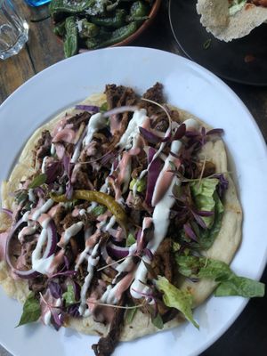 Shawarma   at Love Shack in East London