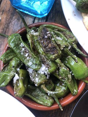 Padron peppers   at Love Shack in East London